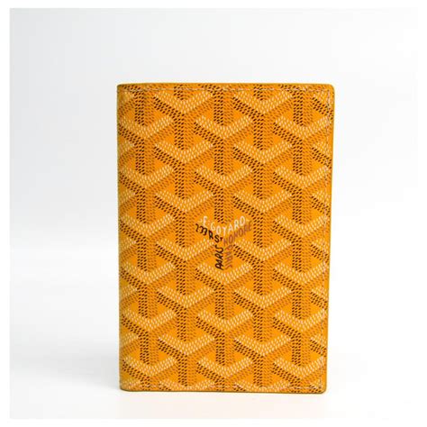 goyard passport holder yellow|Goyard Grenelle Passport Cover .